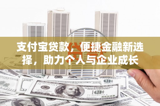 靖西支付宝贷款，便捷金融新选择，助力个人与企业成长