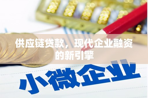 靖西供应链贷款，现代企业融资的新引擎
