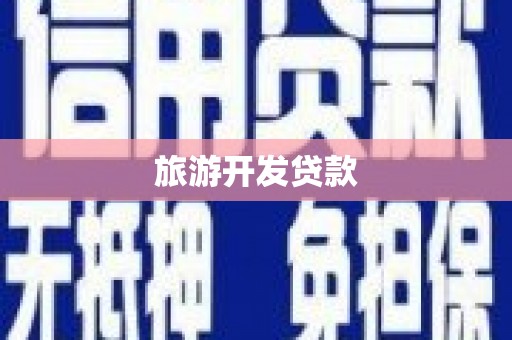 靖西旅游开发贷款