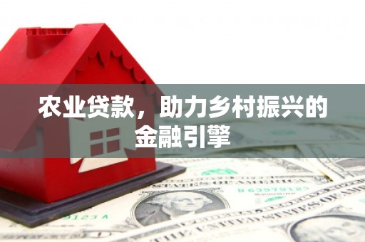 靖西农业贷款，助力乡村振兴的金融引擎
