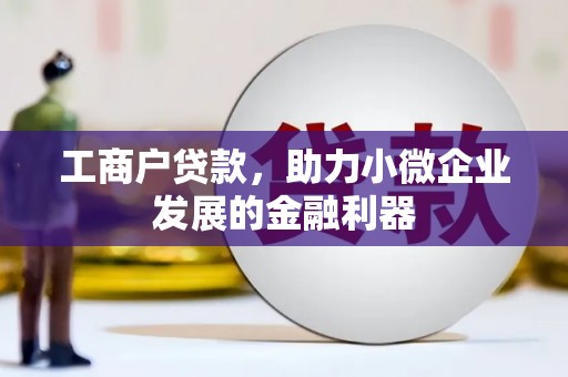 靖西工商户贷款，助力小微企业发展的金融利器