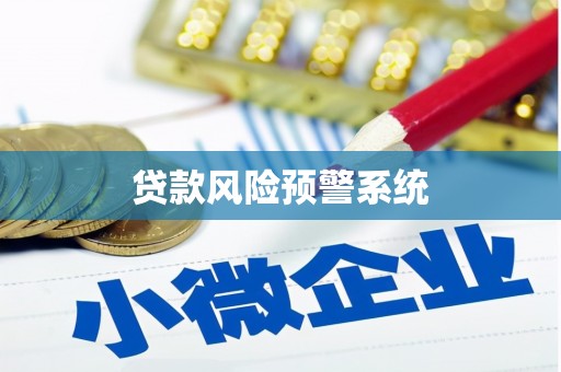 靖西贷款风险预警系统