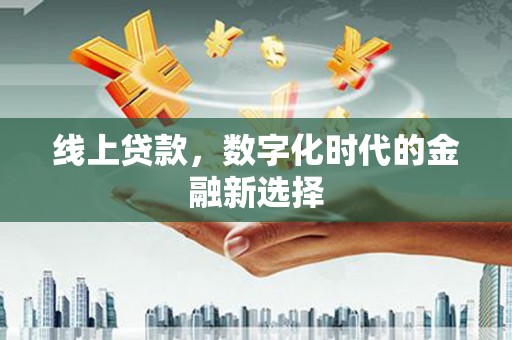 靖西线上贷款，数字化时代的金融新选择