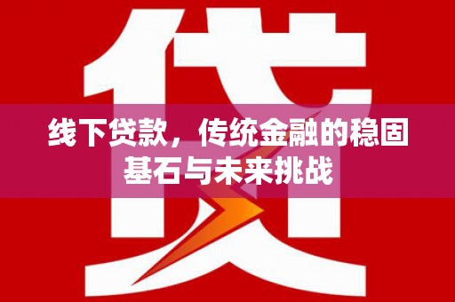靖西线下贷款，传统金融的稳固基石与未来挑战