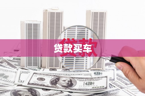 靖西贷款买车