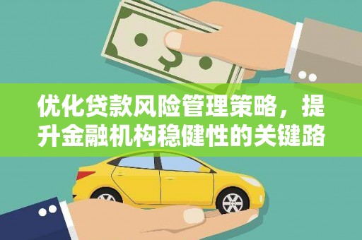 靖西优化贷款风险管理策略，提升金融机构稳健性的关键路径