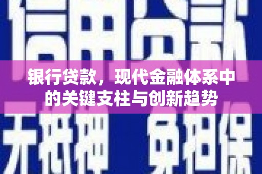 靖西银行贷款，现代金融体系中的关键支柱与创新趋势