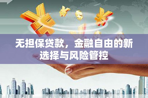 靖西无担保贷款，金融自由的新选择与风险管控