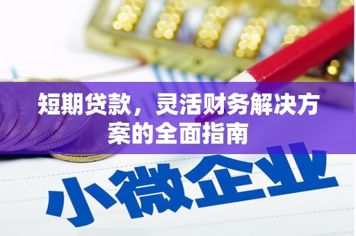 靖西短期贷款，灵活财务解决方案的全面指南