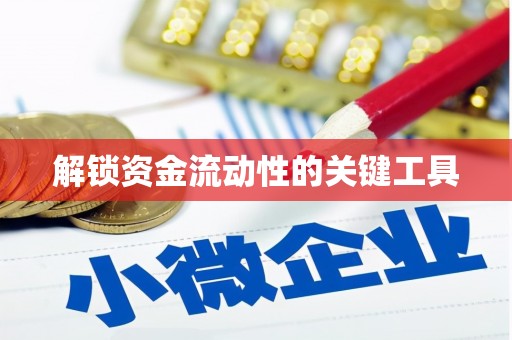 靖西解锁资金流动性的关键工具
