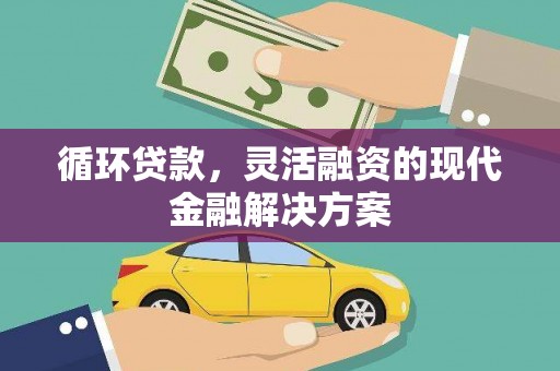 靖西循环贷款，灵活融资的现代金融解决方案