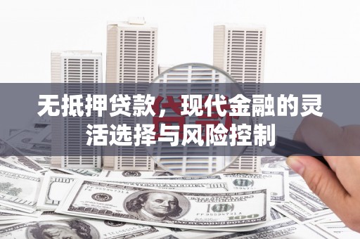 靖西无抵押贷款，现代金融的灵活选择与风险控制