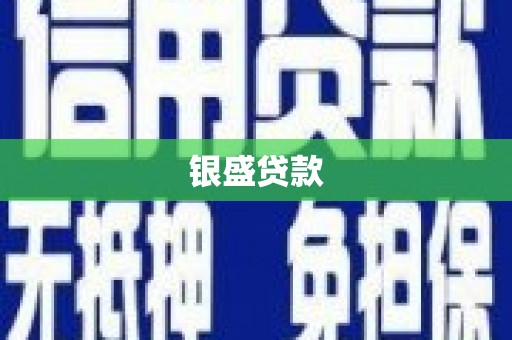 靖西银盛贷款