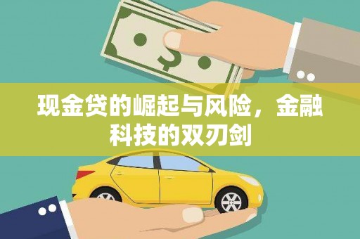 靖西现金贷的崛起与风险，金融科技的双刃剑