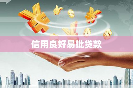 靖西信用良好易批贷款