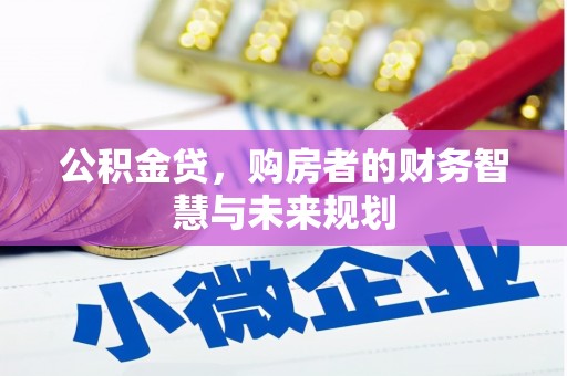 靖西公积金贷，购房者的财务智慧与未来规划