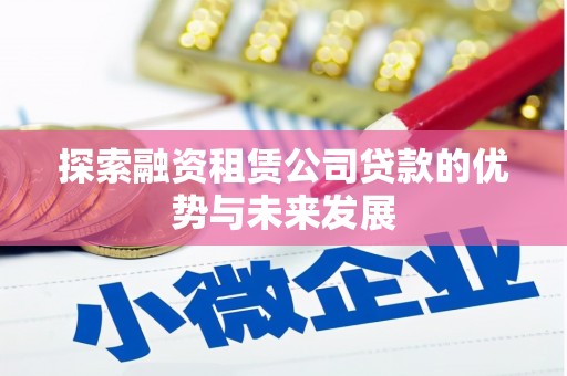 靖西探索融资租赁公司贷款的优势与未来发展