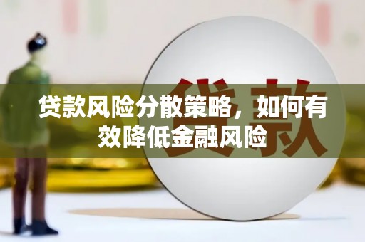 靖西贷款风险分散策略，如何有效降低金融风险