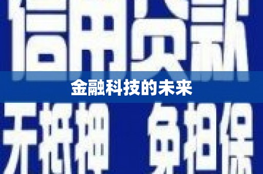 靖西金融科技的未来