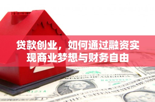 靖西贷款创业，如何通过融资实现商业梦想与财务自由