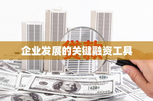靖西企业发展的关键融资工具