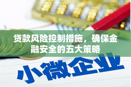 靖西贷款风险控制措施，确保金融安全的五大策略
