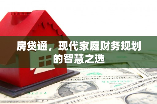 靖西房贷通，现代家庭财务规划的智慧之选
