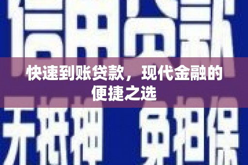靖西快速到账贷款，现代金融的便捷之选