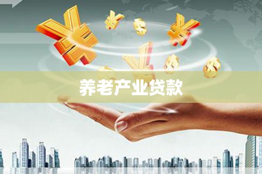 靖西养老产业贷款