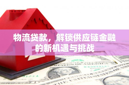 靖西物流贷款，解锁供应链金融的新机遇与挑战