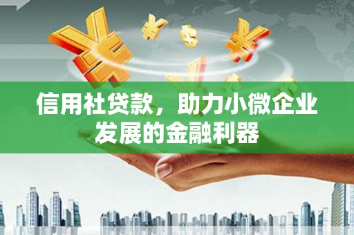 靖西信用社贷款，助力小微企业发展的金融利器