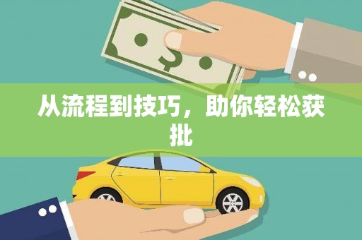 靖西从流程到技巧，助你轻松获批