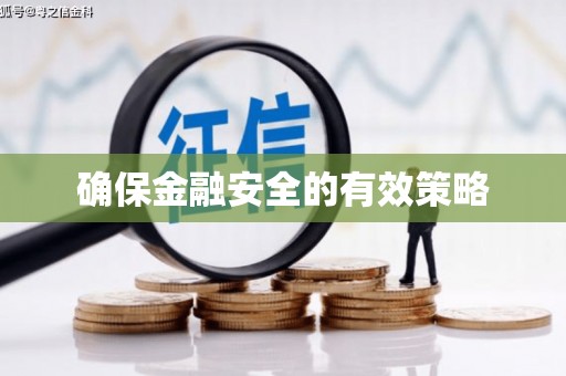 靖西确保金融安全的有效策略