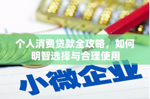靖西个人消费贷款全攻略，如何明智选择与合理使用