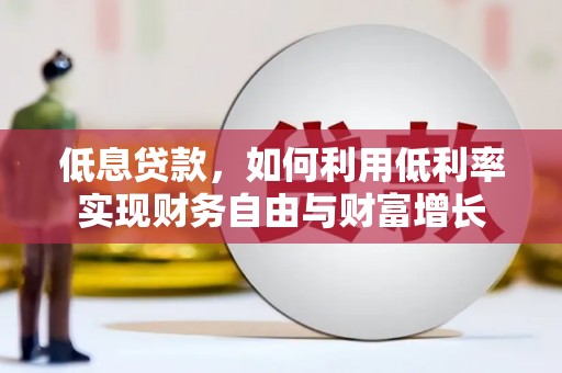 靖西低息贷款，如何利用低利率实现财务自由与财富增长